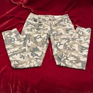 Wishlist Camo Crop Jeans